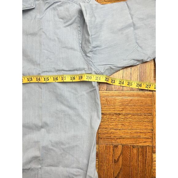 Suitsupply Mens Size 16 1/2 Tailored Fit Egyptian Cotton Light Blue $179 - Picture 5 of 7